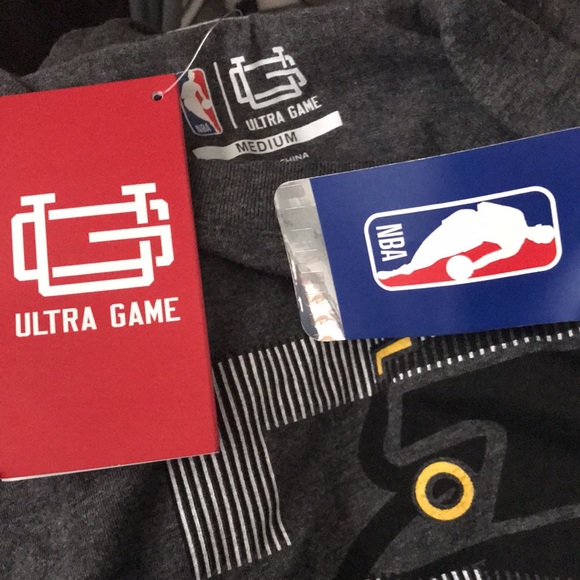 NBA, Ultra Game Los Angeles LA Lakers Gray T-shirt - Picture 6 of 6